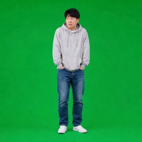 리액션 영상 · 눈치보기 (그린스크린 5초)